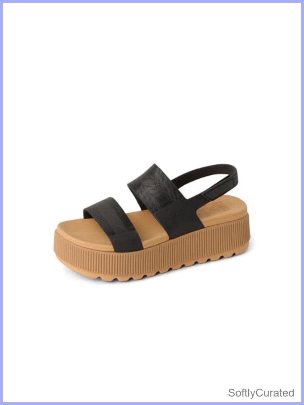 Water Vista Higher Platform Sandals Adjustable Strap EVA Slingback